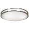Access Lighting Solero, LED Flush Mount, Brushed Steel Finish, Acrylic Lens Acrylic 20467LEDD-BS/ACR - alternate 1